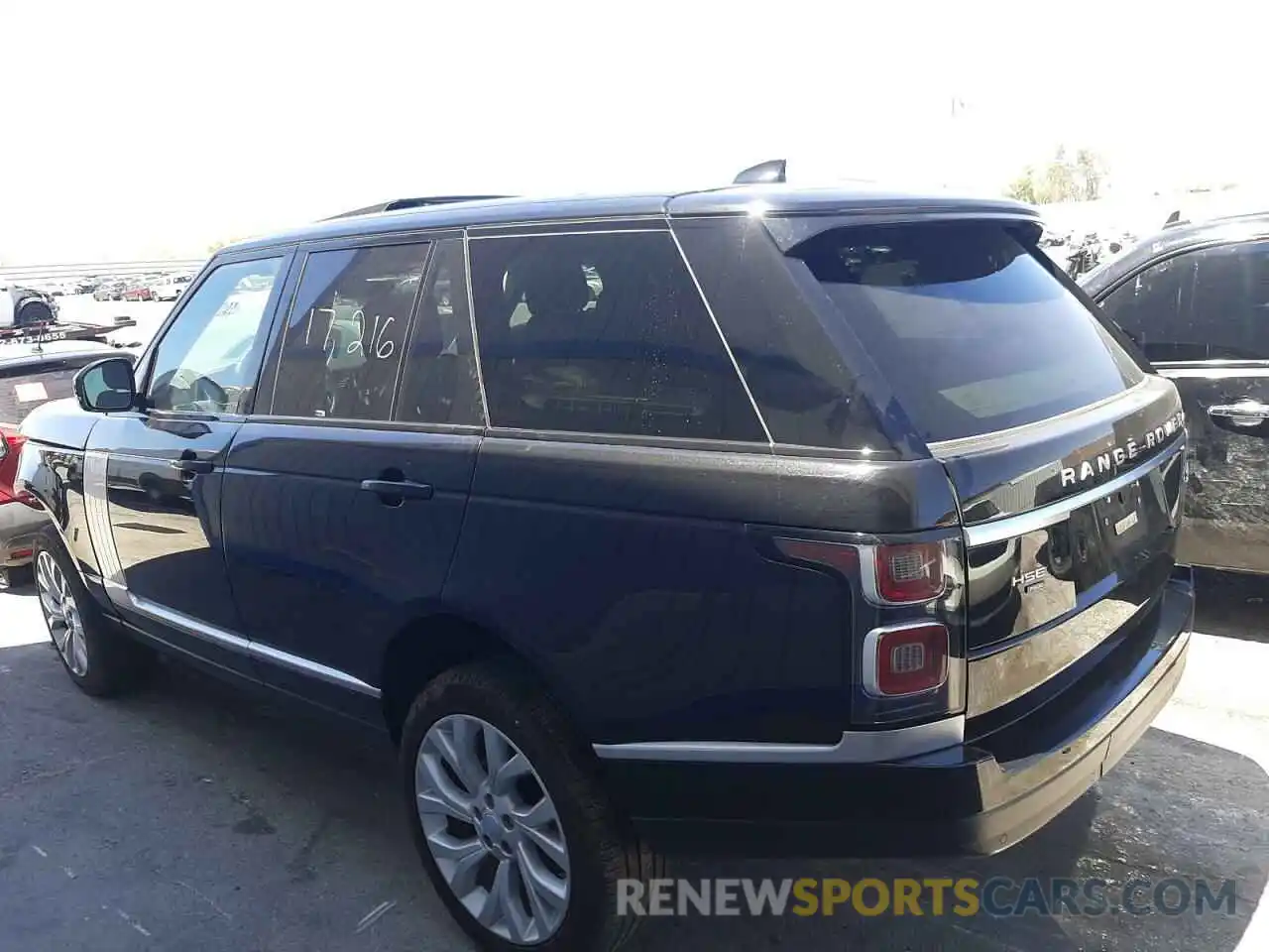 3 Photograph of a damaged car SALGS2RU2MA430745 LAND ROVER RANGEROVER 2021