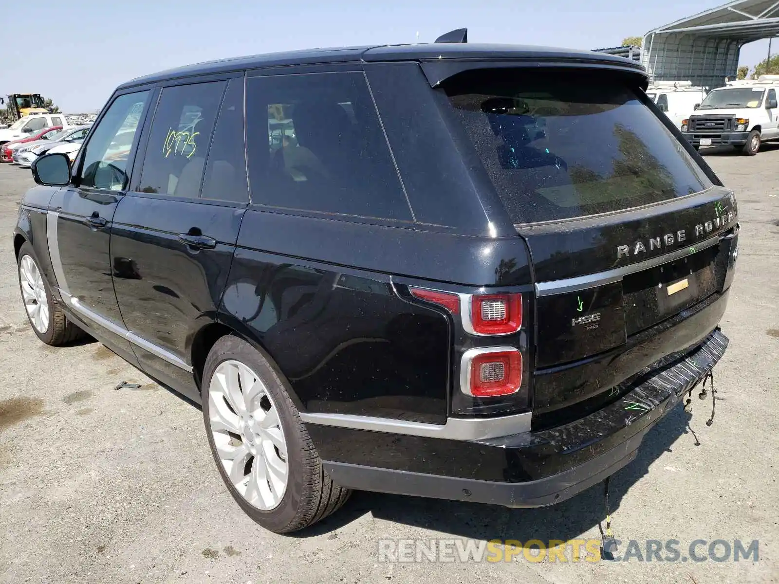 3 Photograph of a damaged car SALGS2RU2MA435508 LAND ROVER RANGEROVER 2021