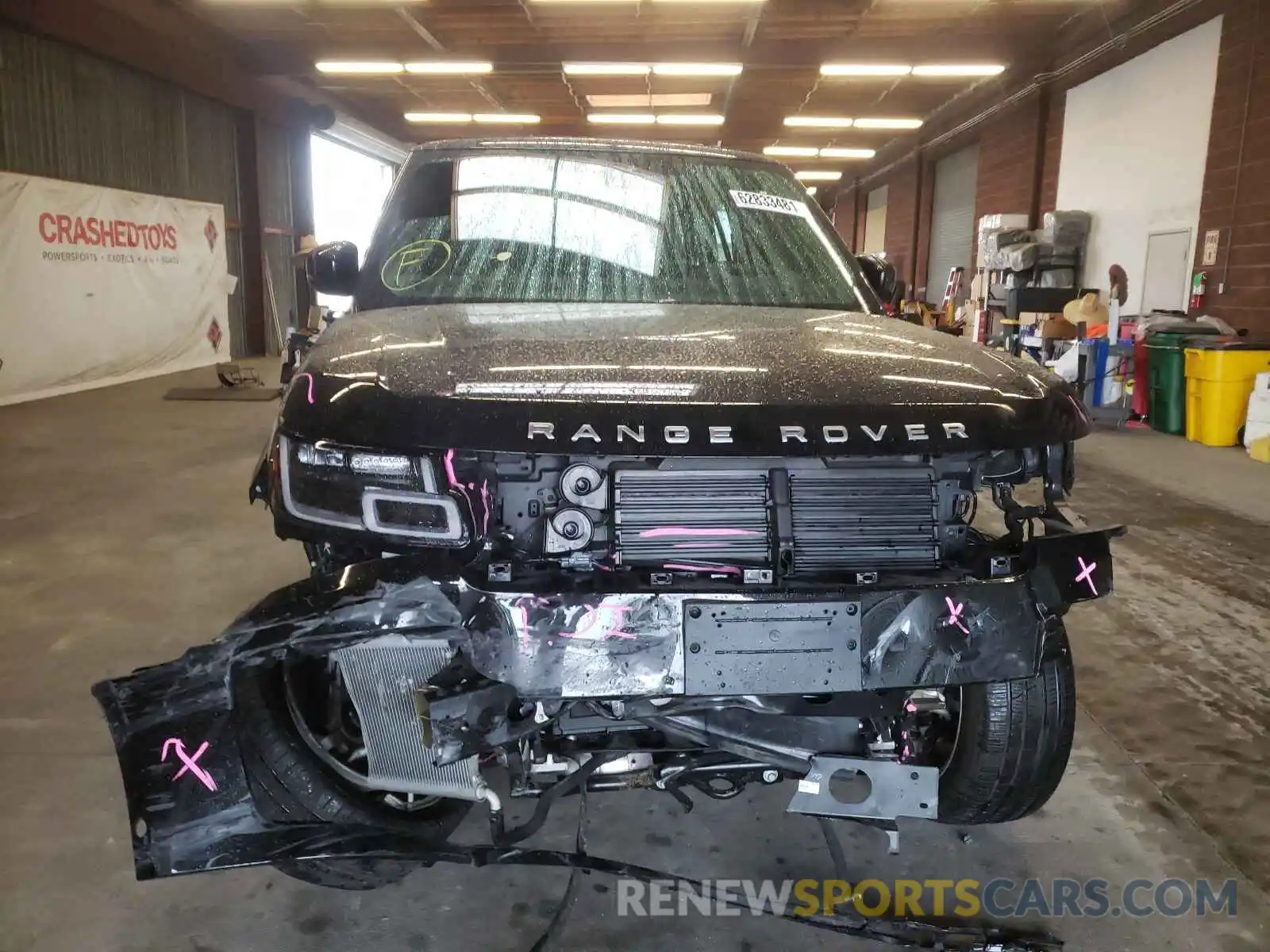 9 Photograph of a damaged car SALGS2RU3MA427949 LAND ROVER RANGEROVER 2021