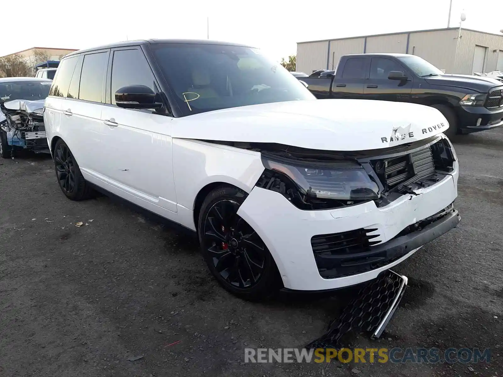 1 Photograph of a damaged car SALGS2RU3MA432827 LAND ROVER RANGEROVER 2021