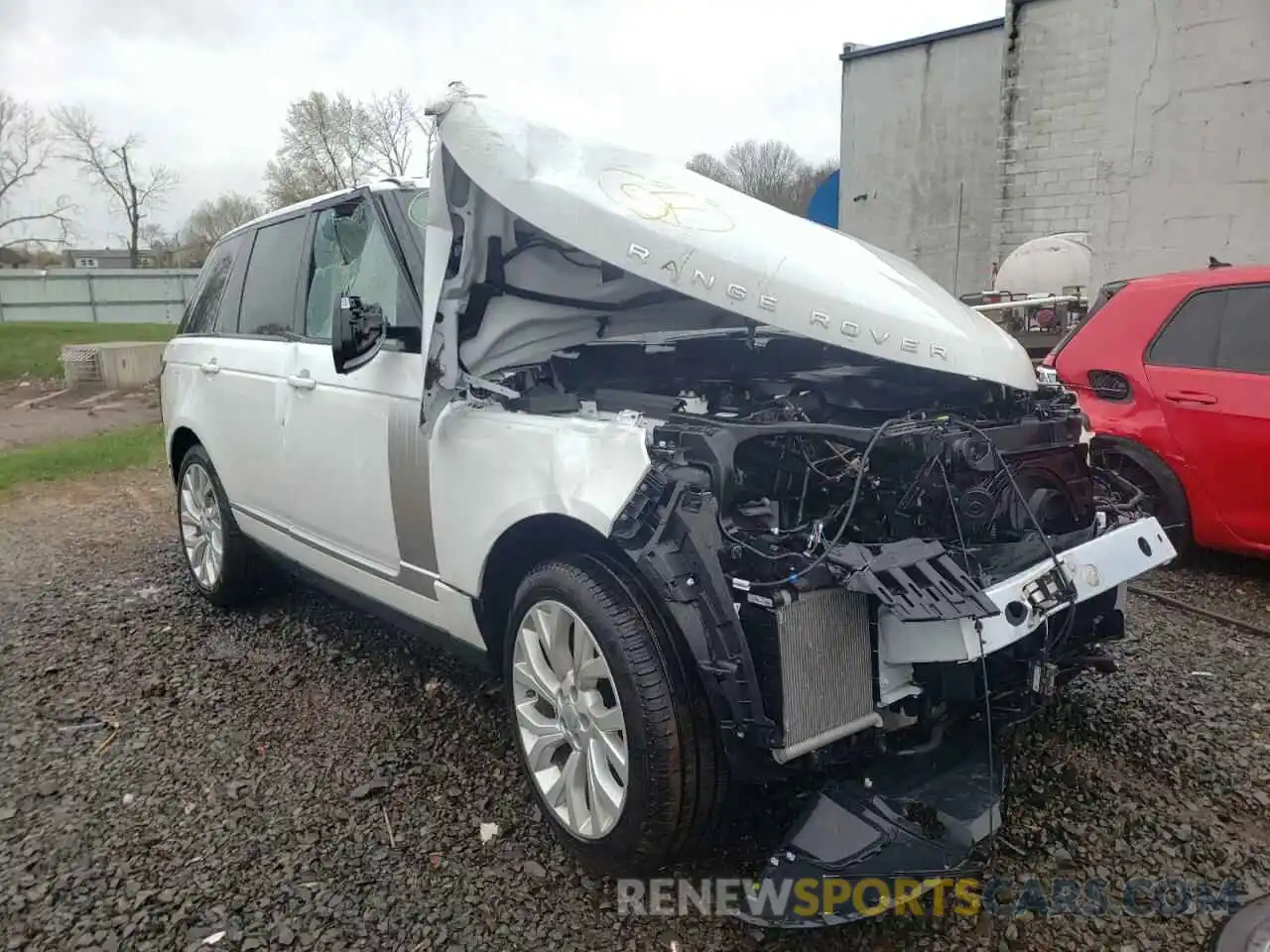 1 Photograph of a damaged car SALGS2RU4MA425689 LAND ROVER RANGEROVER 2021