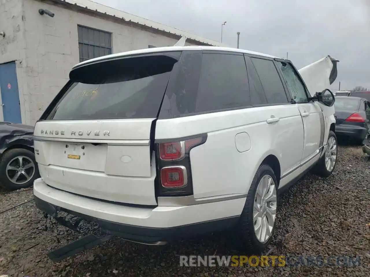 4 Фотография поврежденного автомобиля SALGS2RU4MA425689 LAND ROVER RANGEROVER 2021