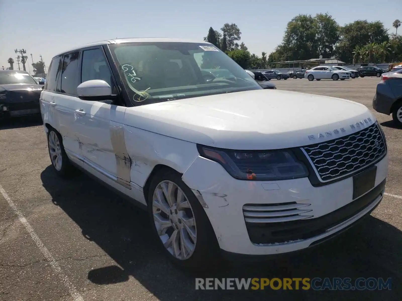 1 Photograph of a damaged car SALGS2RU4MA435638 LAND ROVER RANGEROVER 2021