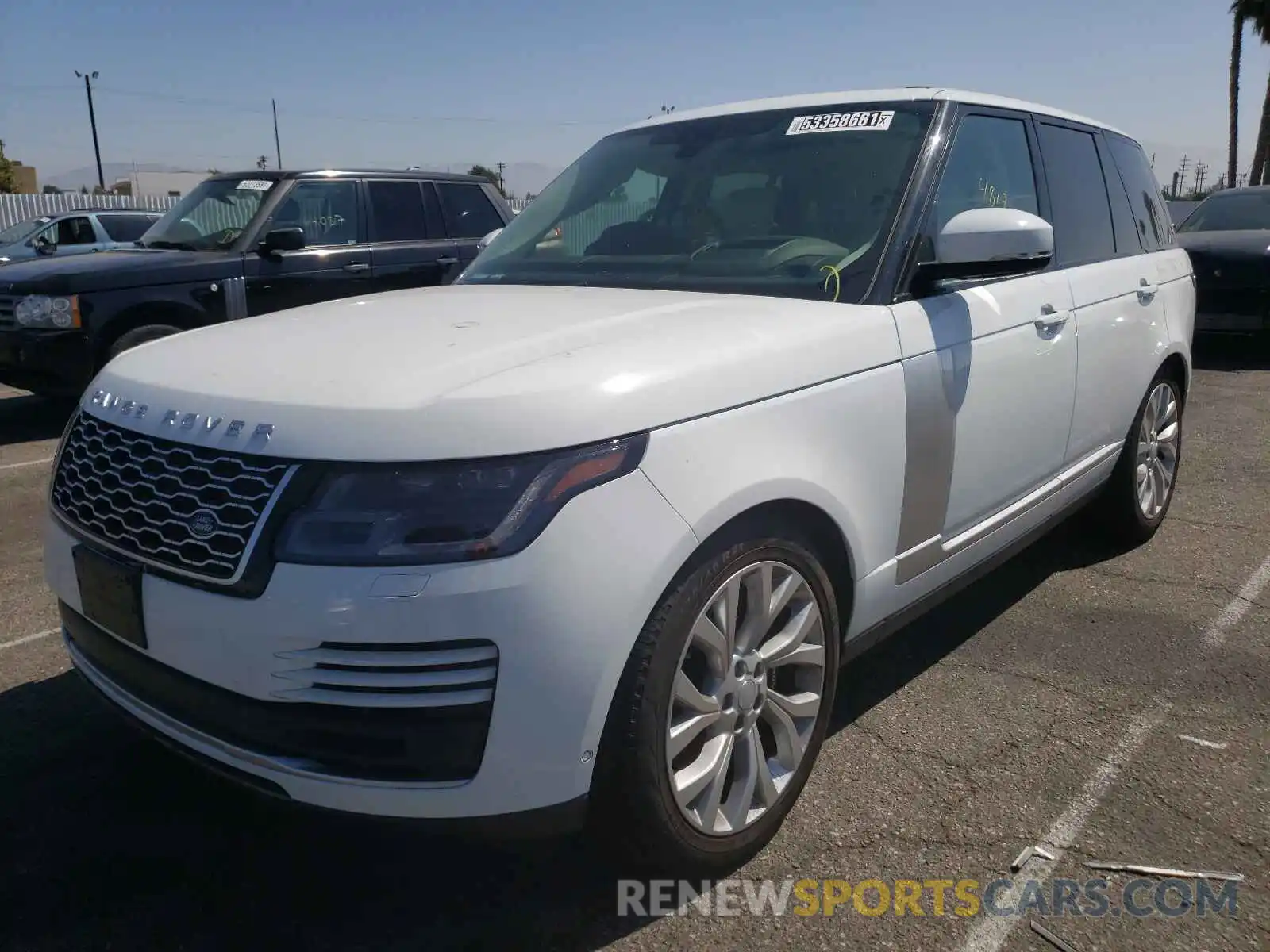 2 Photograph of a damaged car SALGS2RU4MA435638 LAND ROVER RANGEROVER 2021