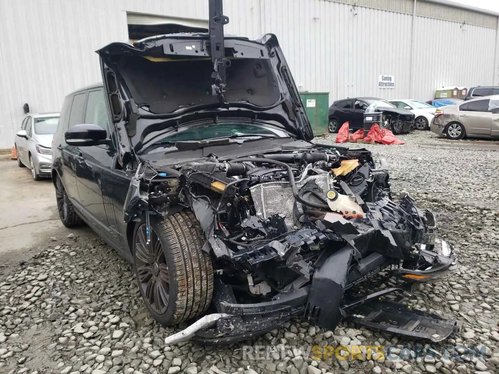 1 Photograph of a damaged car SALGS2RU5MA417200 LAND ROVER RANGEROVER 2021