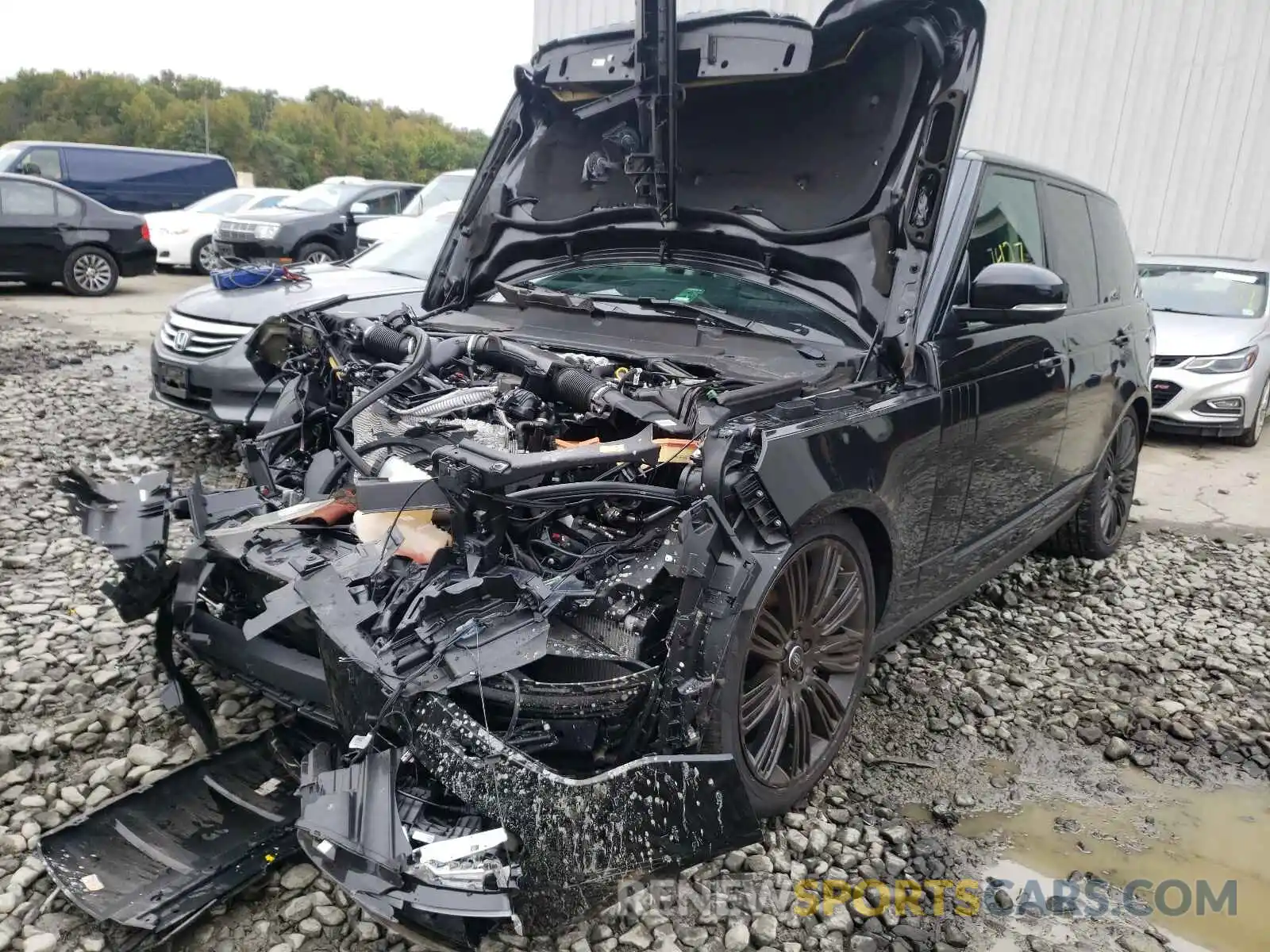 2 Photograph of a damaged car SALGS2RU5MA417200 LAND ROVER RANGEROVER 2021