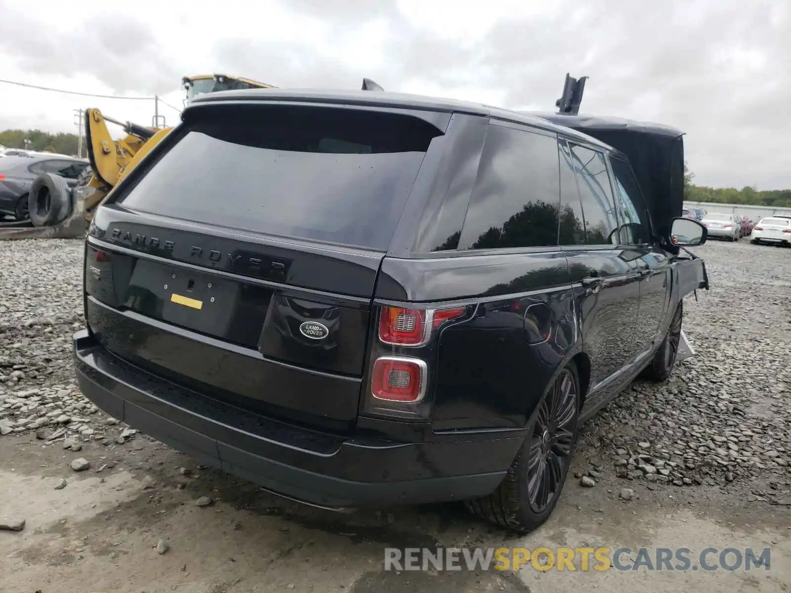 4 Фотография поврежденного автомобиля SALGS2RU5MA417200 LAND ROVER RANGEROVER 2021