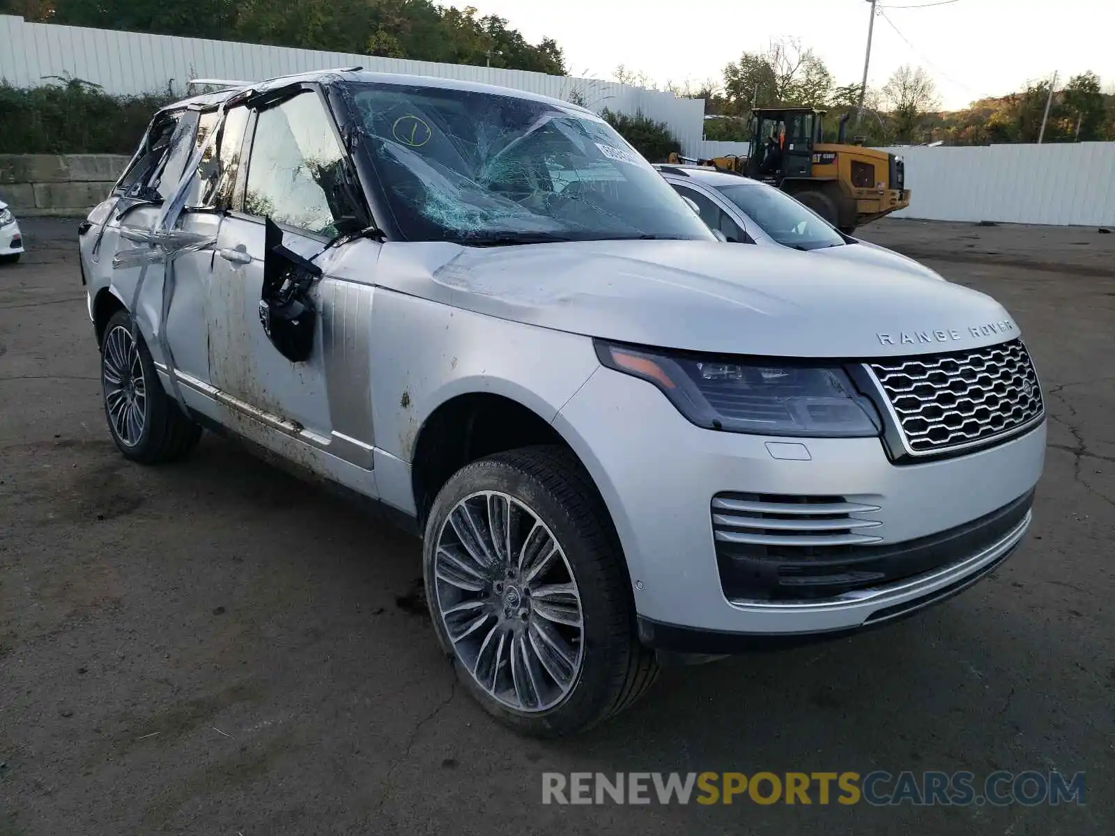 1 Photograph of a damaged car SALGS2RU6MA423751 LAND ROVER RANGEROVER 2021