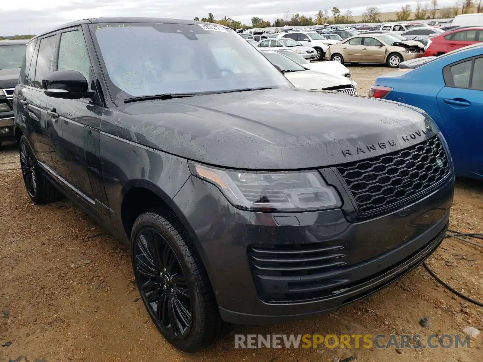 1 Photograph of a damaged car SALGS2RU6MA455924 LAND ROVER RANGEROVER 2021