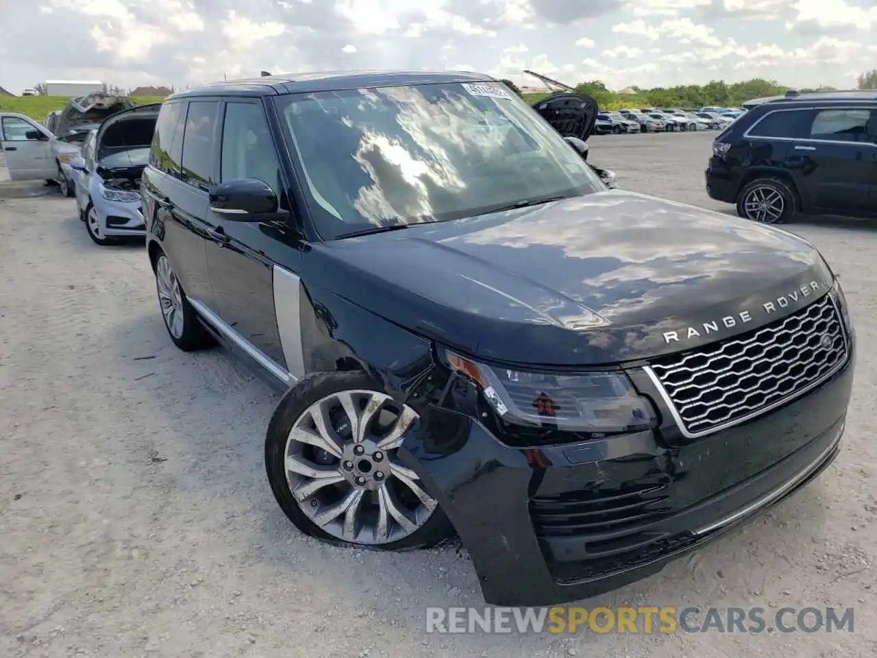 1 Photograph of a damaged car SALGS2RU7MA437674 LAND ROVER RANGEROVER 2021