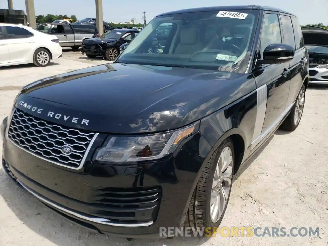 2 Photograph of a damaged car SALGS2RU7MA437674 LAND ROVER RANGEROVER 2021