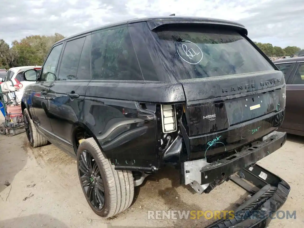 3 Фотография поврежденного автомобиля SALGS2RU7MA449212 LAND ROVER RANGEROVER 2021