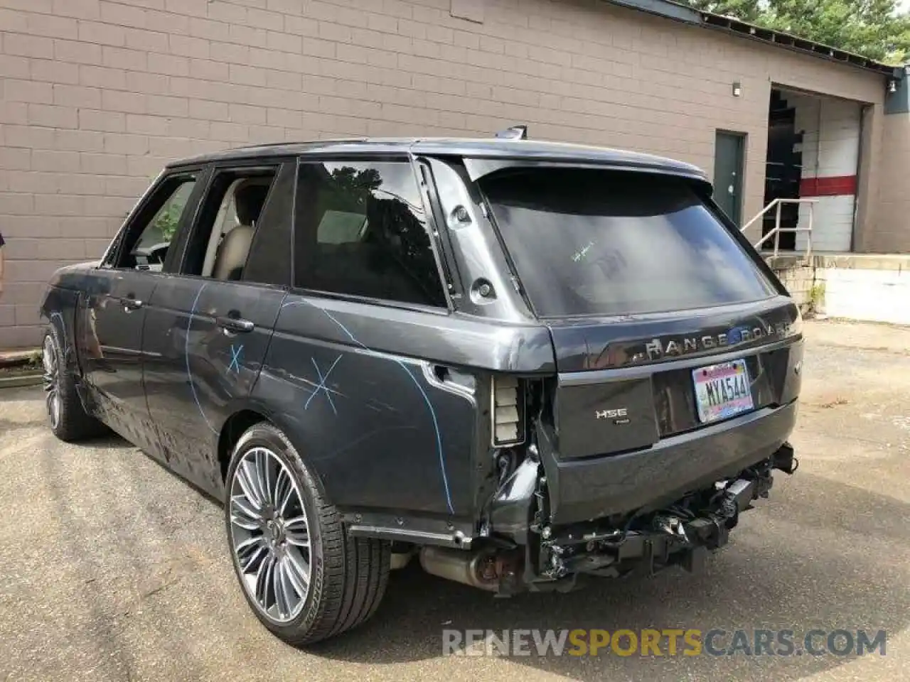 2 Photograph of a damaged car SALGS2RU7MA456709 LAND ROVER RANGEROVER 2021