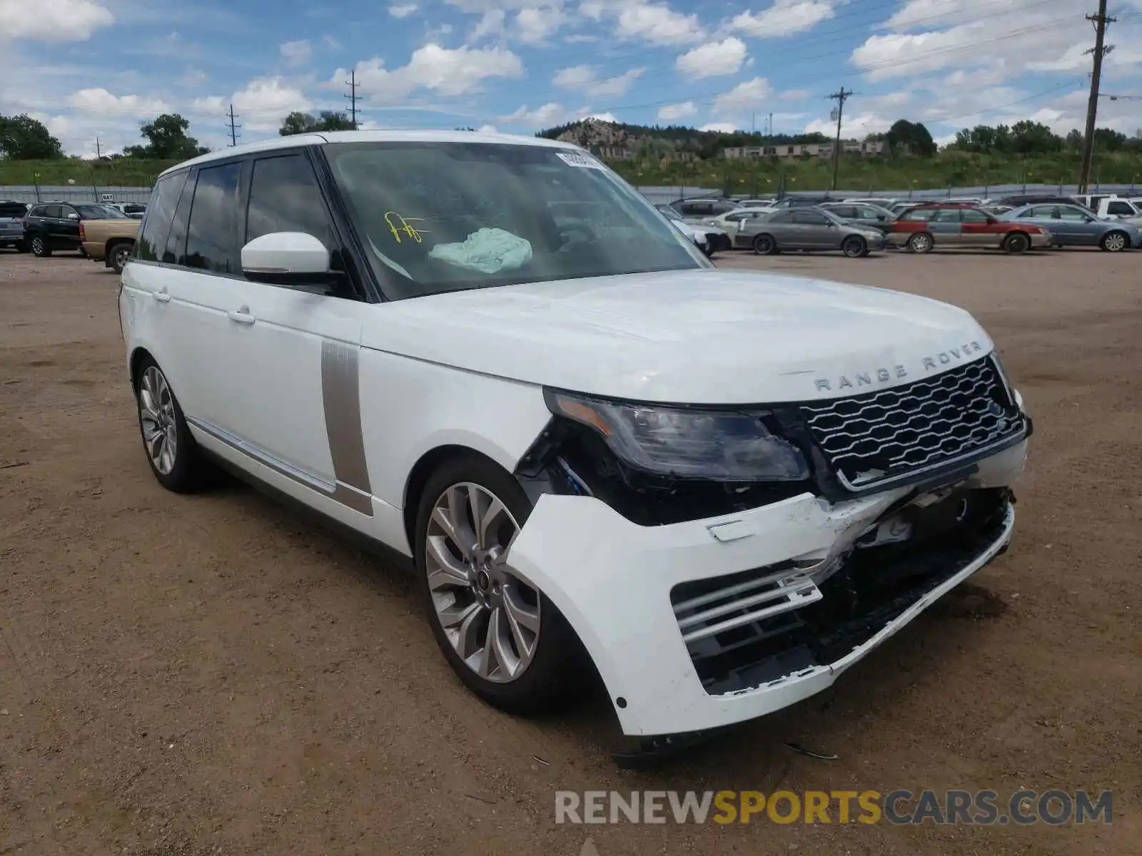 1 Photograph of a damaged car SALGS2RU8MA422018 LAND ROVER RANGEROVER 2021