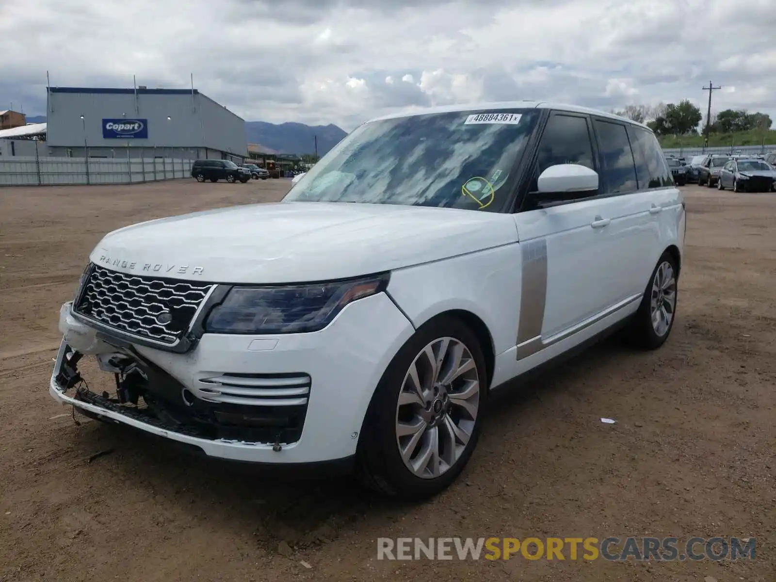 2 Photograph of a damaged car SALGS2RU8MA422018 LAND ROVER RANGEROVER 2021