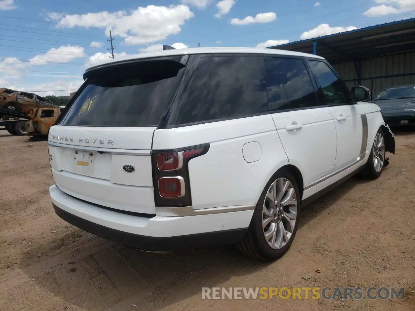 4 Photograph of a damaged car SALGS2RU8MA422018 LAND ROVER RANGEROVER 2021