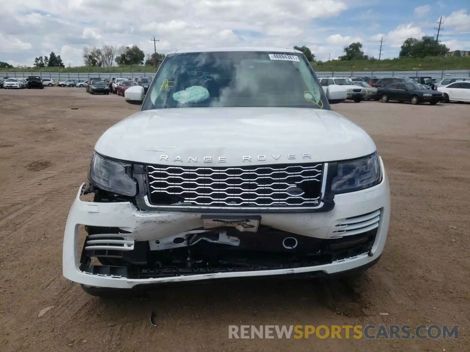 9 Photograph of a damaged car SALGS2RU8MA422018 LAND ROVER RANGEROVER 2021