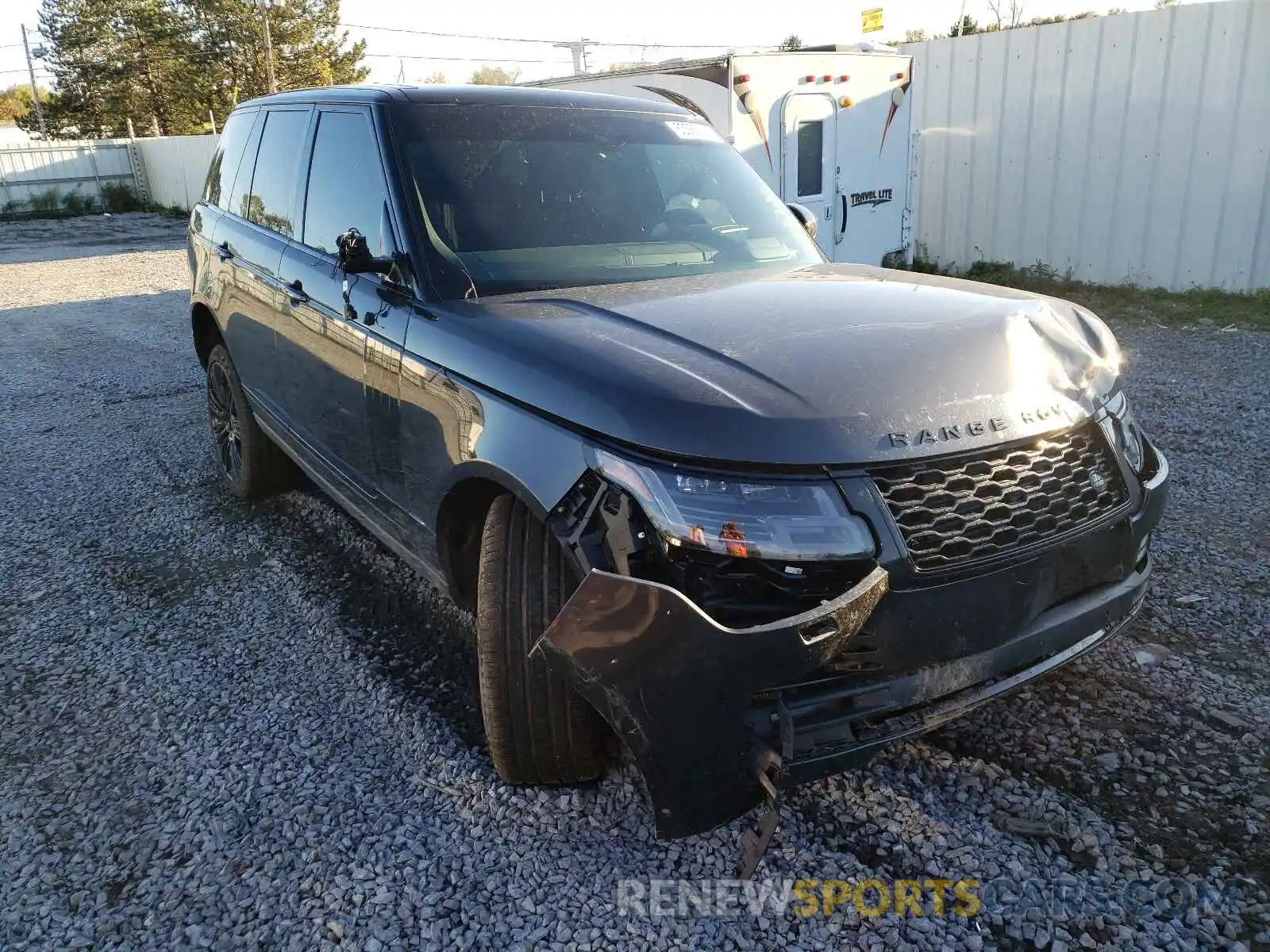 1 Photograph of a damaged car SALGS2RU8MA428451 LAND ROVER RANGEROVER 2021