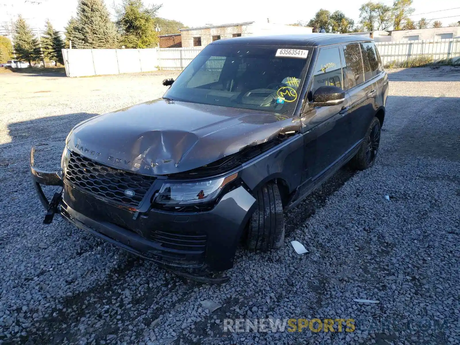 2 Photograph of a damaged car SALGS2RU8MA428451 LAND ROVER RANGEROVER 2021