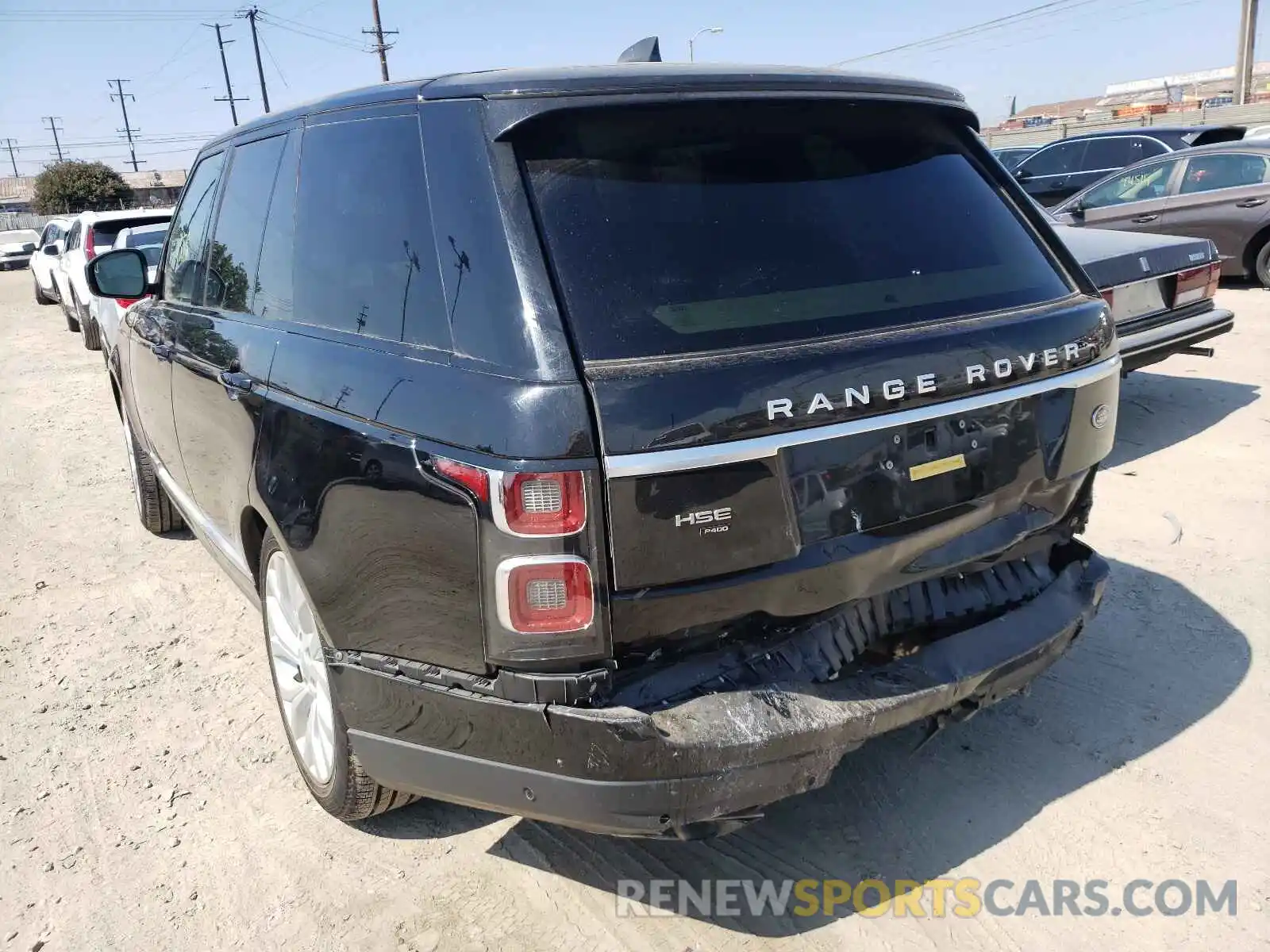 3 Photograph of a damaged car SALGS2RU8MA435898 LAND ROVER RANGEROVER 2021