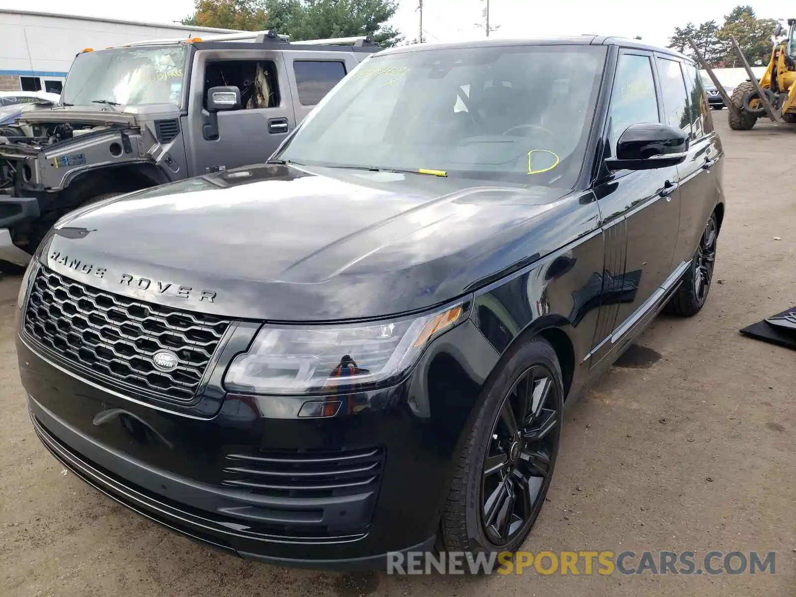 2 Фотография поврежденного автомобиля SALGS2RU8MA444830 LAND ROVER RANGEROVER 2021