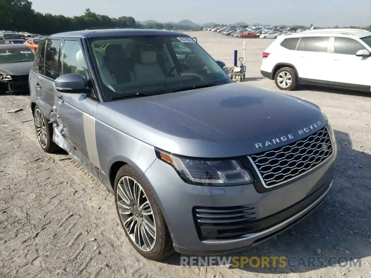 1 Photograph of a damaged car SALGS2RU8MA455634 LAND ROVER RANGEROVER 2021