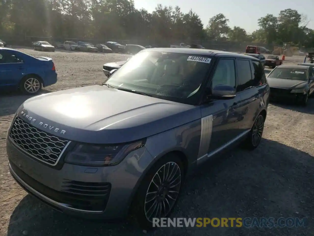 2 Photograph of a damaged car SALGS2RU8MA455634 LAND ROVER RANGEROVER 2021