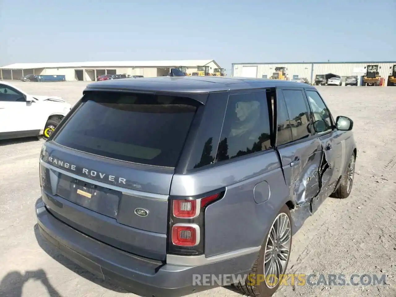 4 Фотография поврежденного автомобиля SALGS2RU8MA455634 LAND ROVER RANGEROVER 2021