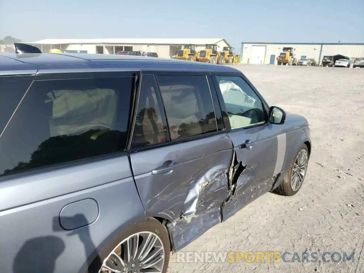 9 Photograph of a damaged car SALGS2RU8MA455634 LAND ROVER RANGEROVER 2021