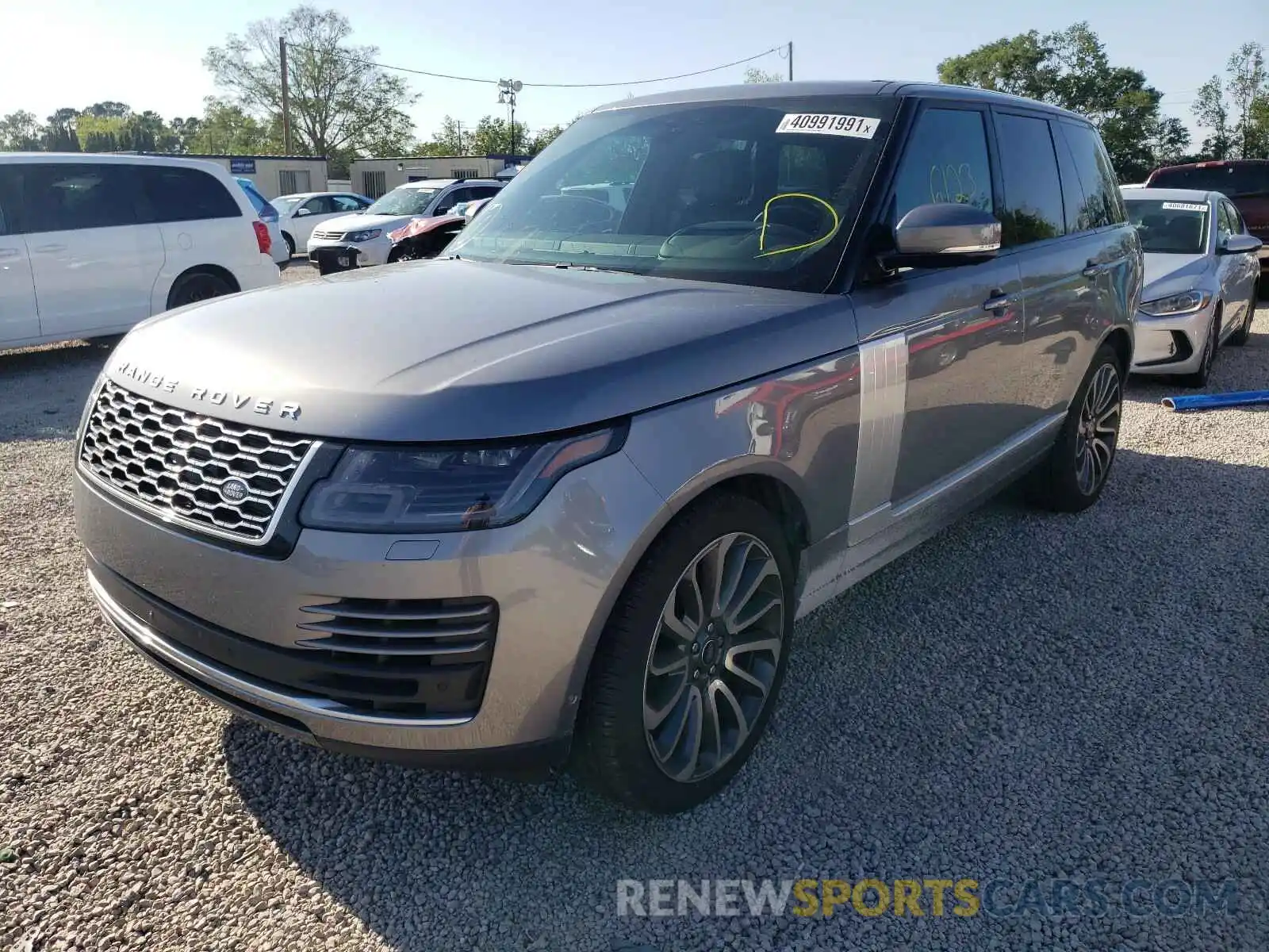 2 Photograph of a damaged car SALGS2RU9MA420164 LAND ROVER RANGEROVER 2021