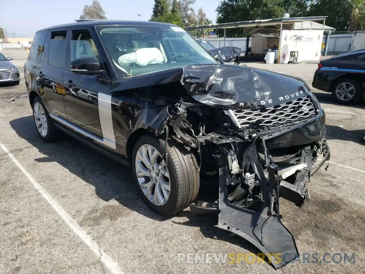 1 Photograph of a damaged car SALGS2RU9MA435909 LAND ROVER RANGEROVER 2021