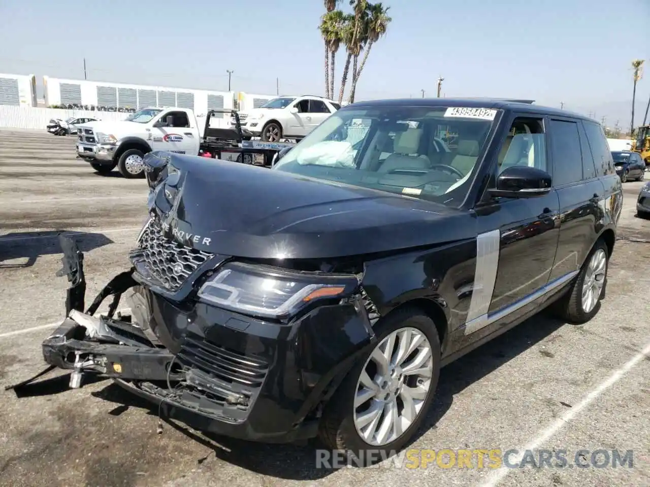 2 Photograph of a damaged car SALGS2RU9MA435909 LAND ROVER RANGEROVER 2021