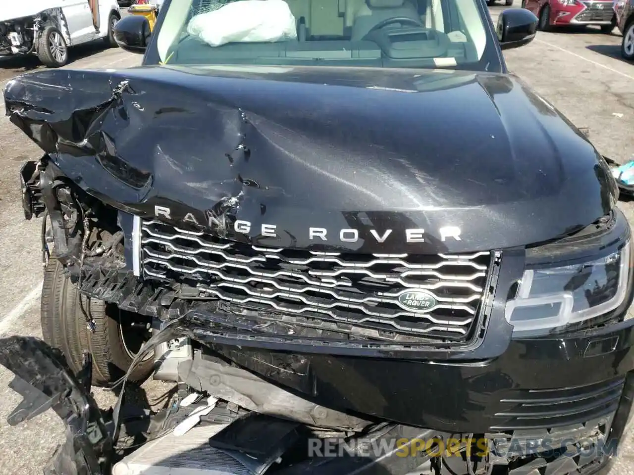 7 Photograph of a damaged car SALGS2RU9MA435909 LAND ROVER RANGEROVER 2021