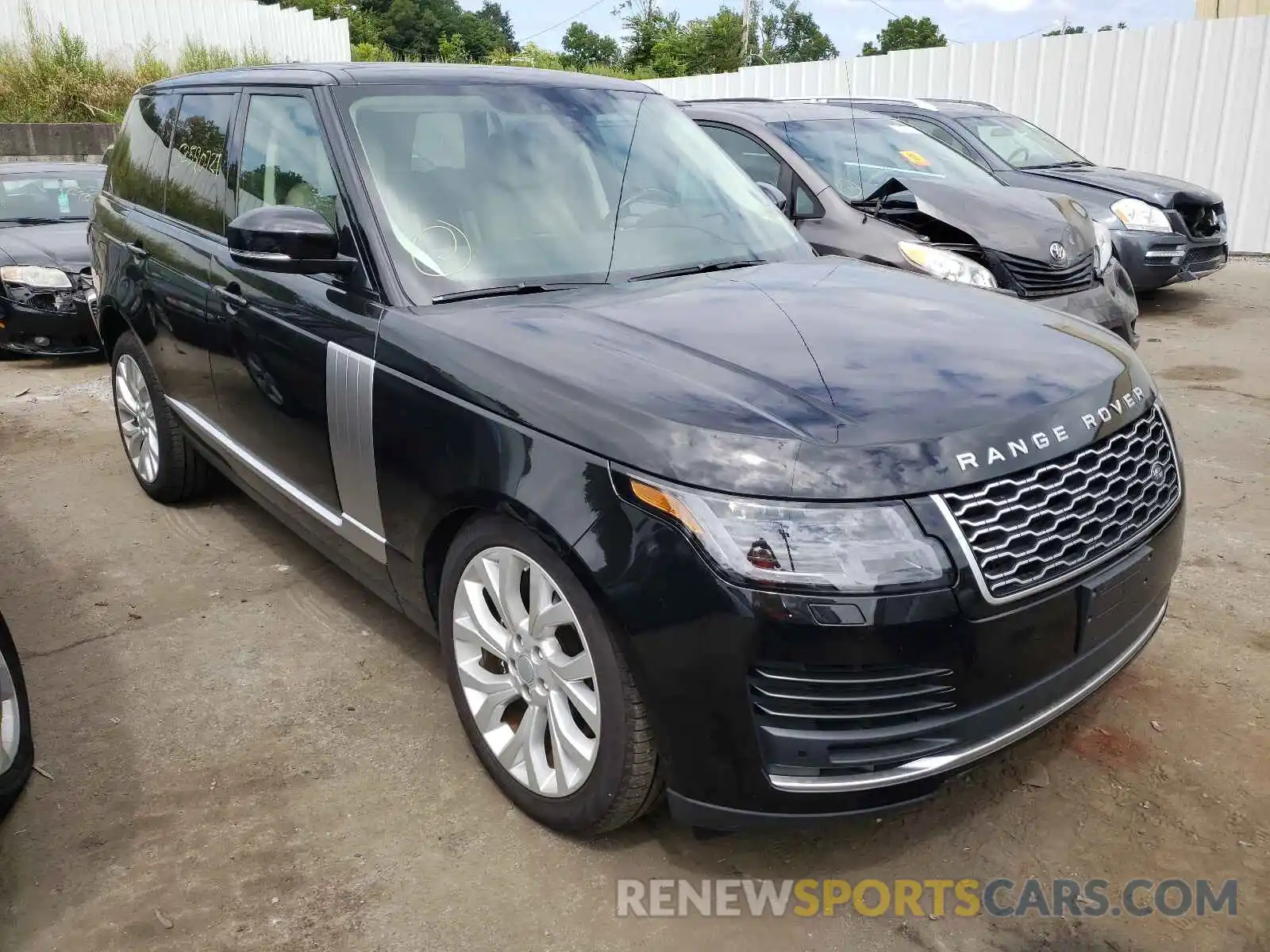 1 Photograph of a damaged car SALGS2RUXMA417838 LAND ROVER RANGEROVER 2021