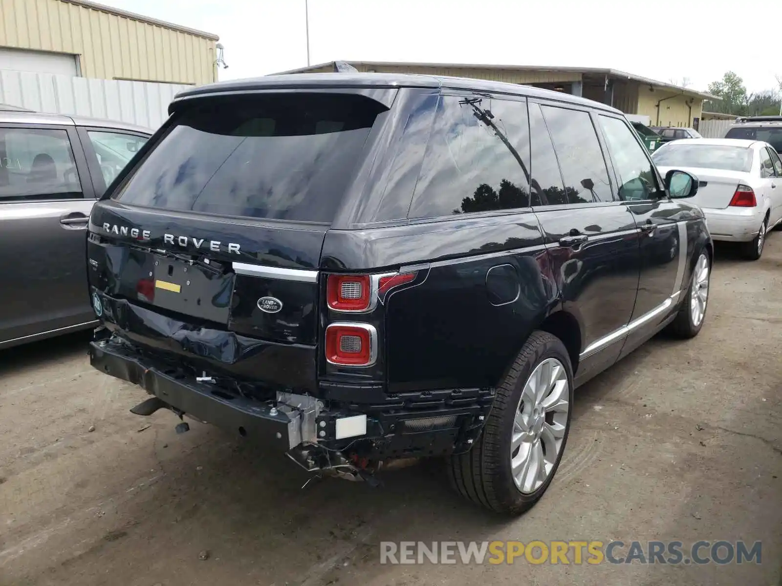 4 Photograph of a damaged car SALGS2RUXMA417838 LAND ROVER RANGEROVER 2021