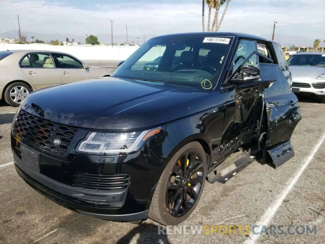 2 Photograph of a damaged car SALGS2RUXMA421808 LAND ROVER RANGEROVER 2021