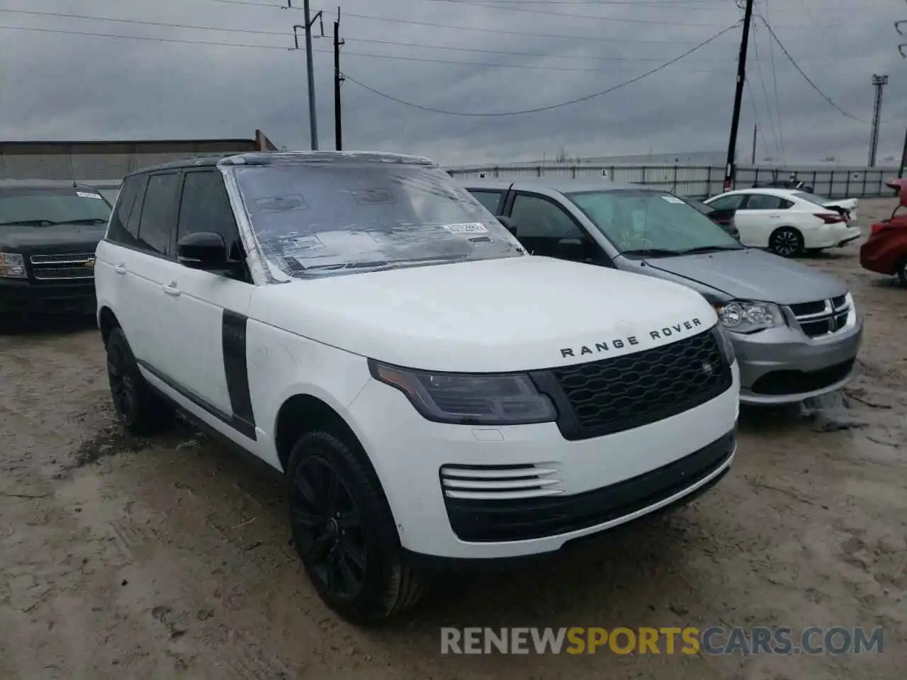 1 Photograph of a damaged car SALGS2RUXMA434817 LAND ROVER RANGEROVER 2021