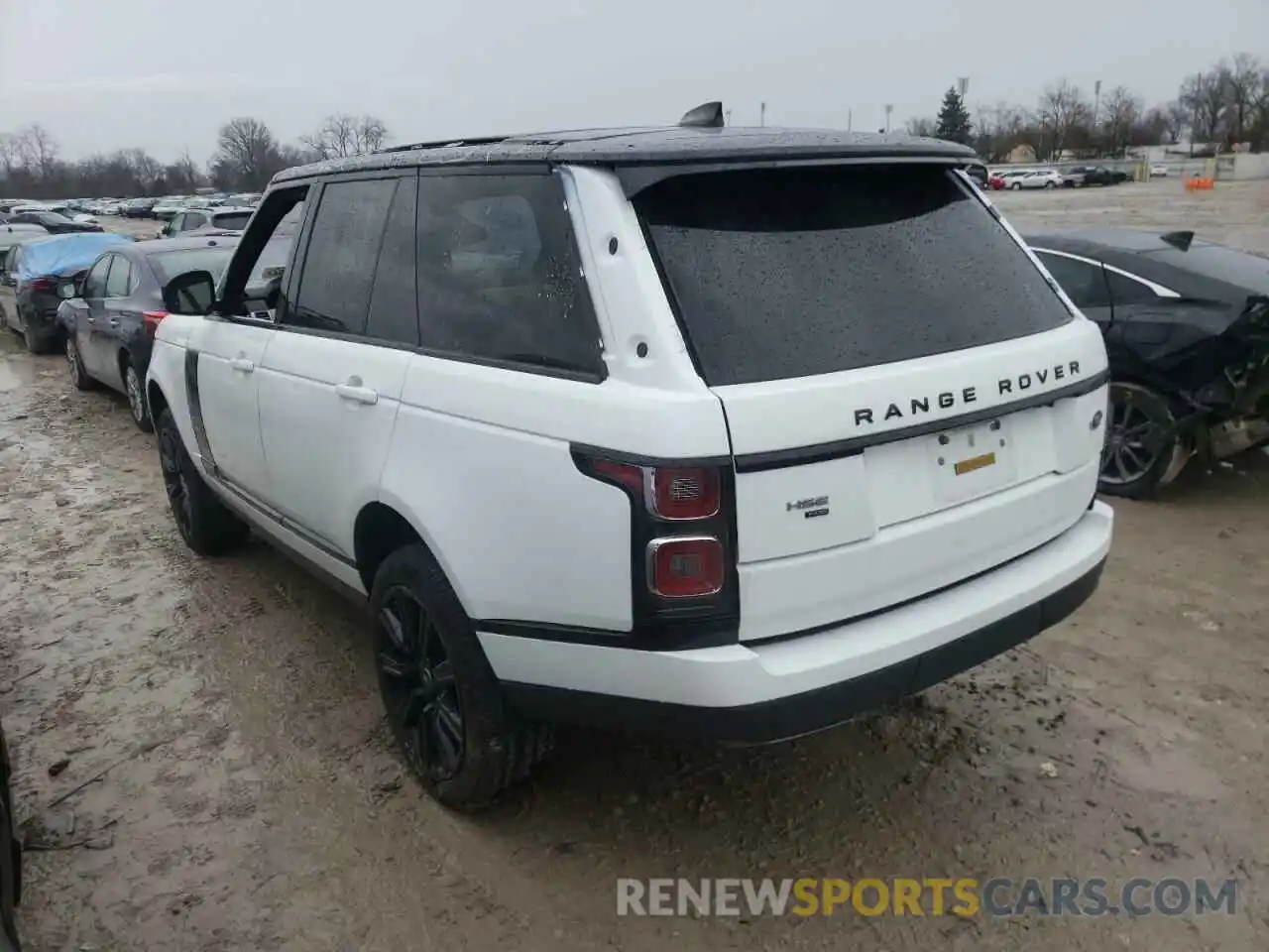 3 Photograph of a damaged car SALGS2RUXMA434817 LAND ROVER RANGEROVER 2021