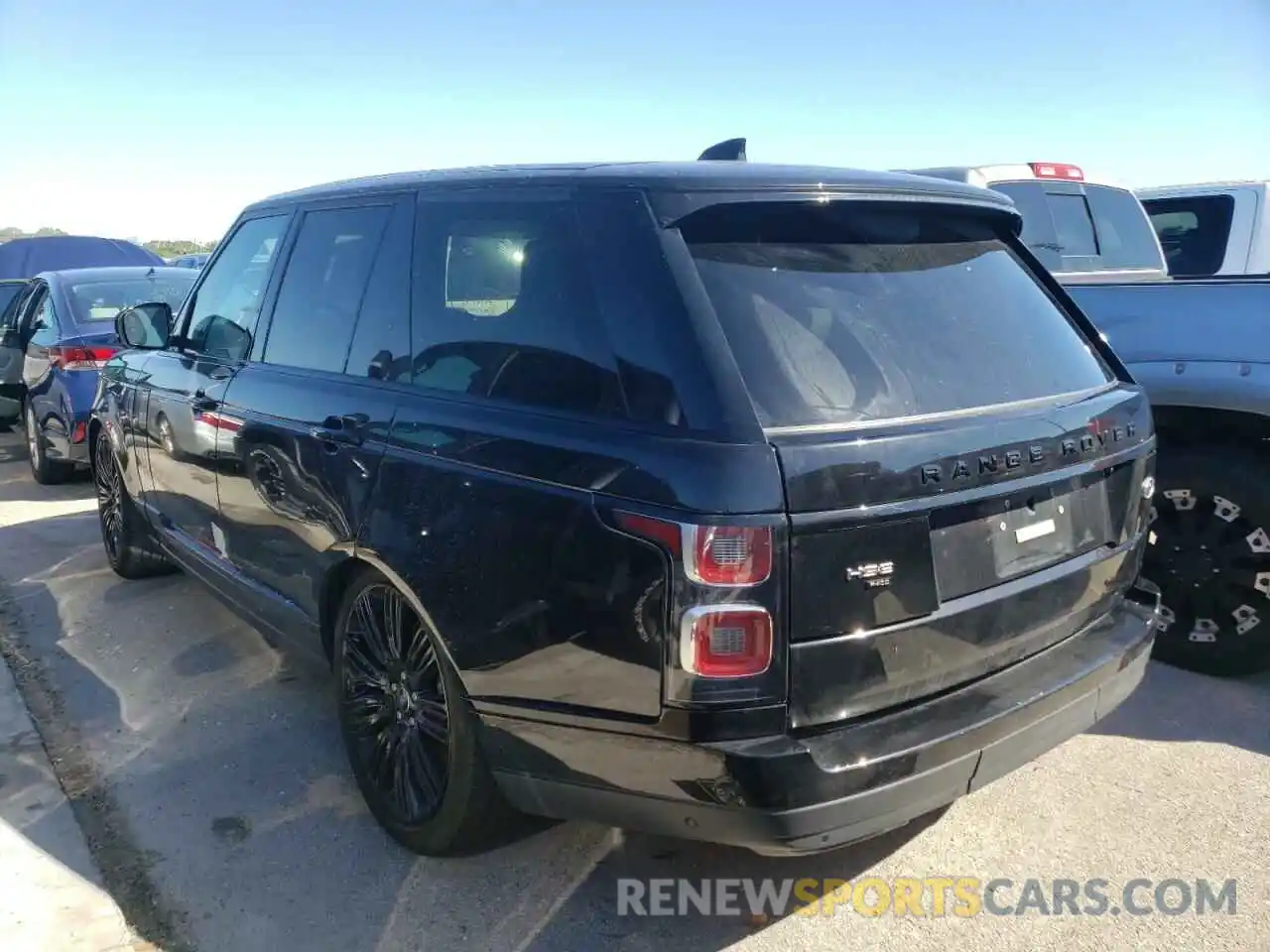 3 Photograph of a damaged car SALGS2RUXMA442819 LAND ROVER RANGEROVER 2021