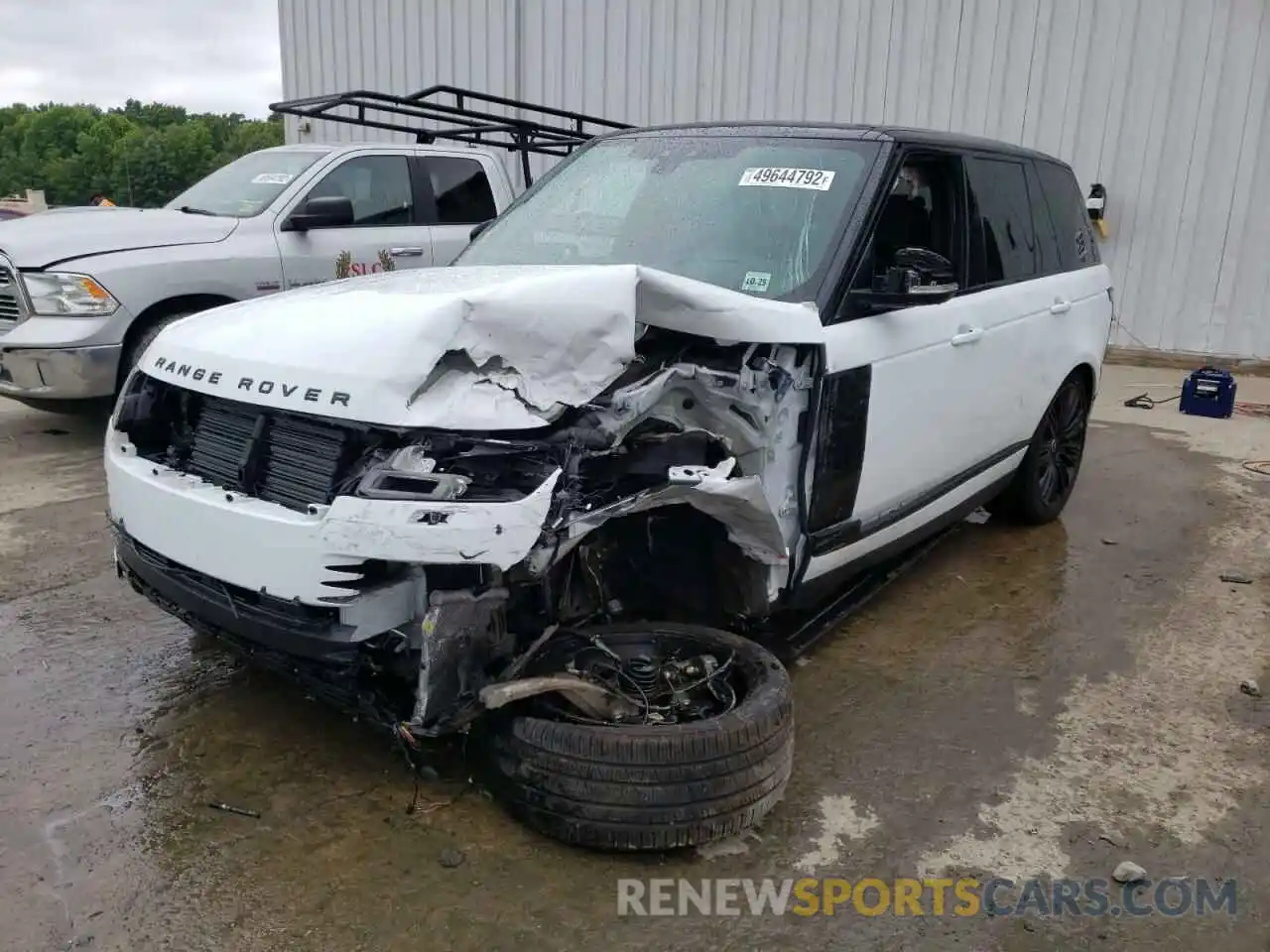 2 Photograph of a damaged car SALGS2SE0MA419181 LAND ROVER RANGEROVER 2021