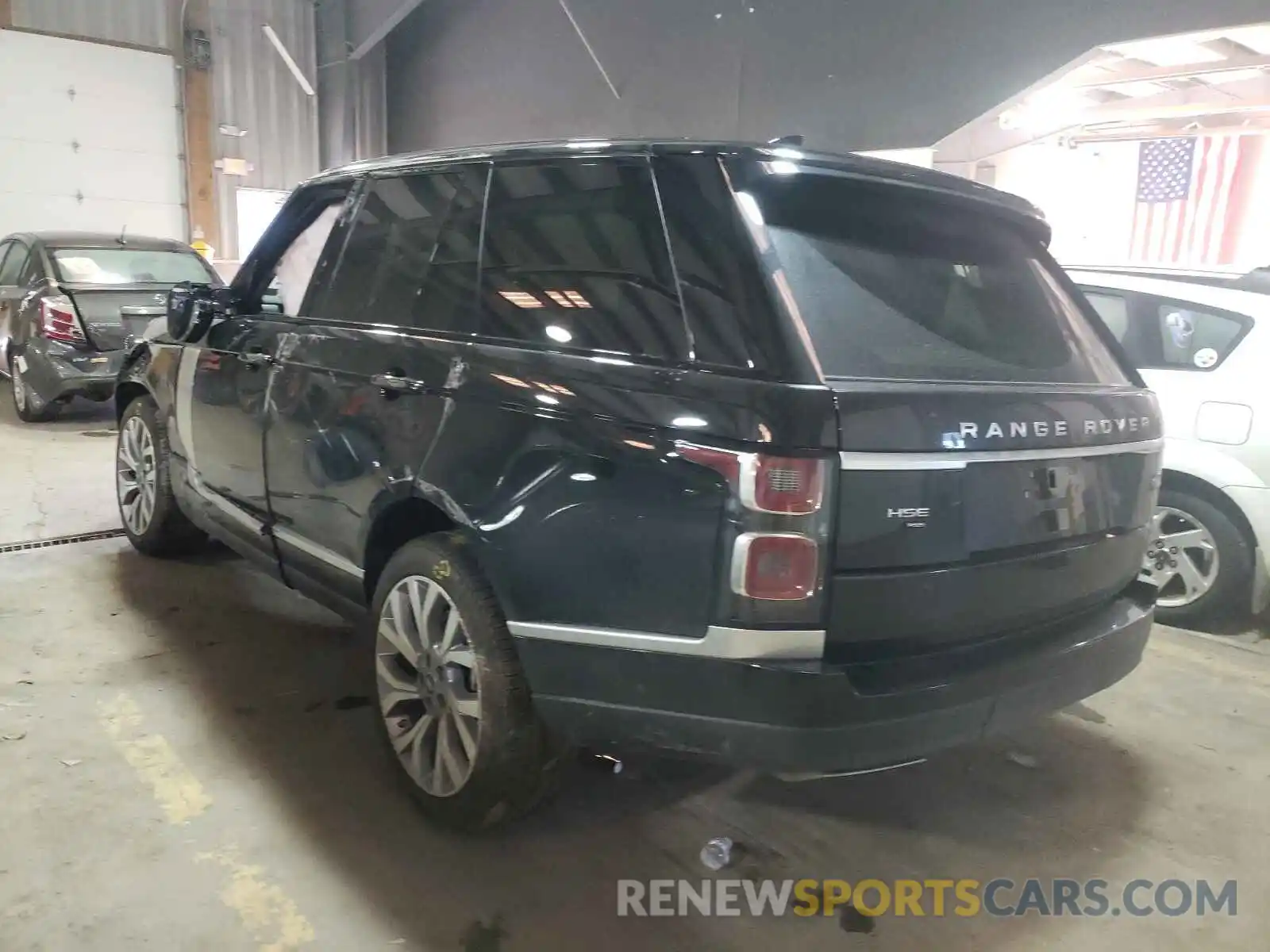 3 Фотография поврежденного автомобиля SALGS2SE2MA427248 LAND ROVER RANGEROVER 2021