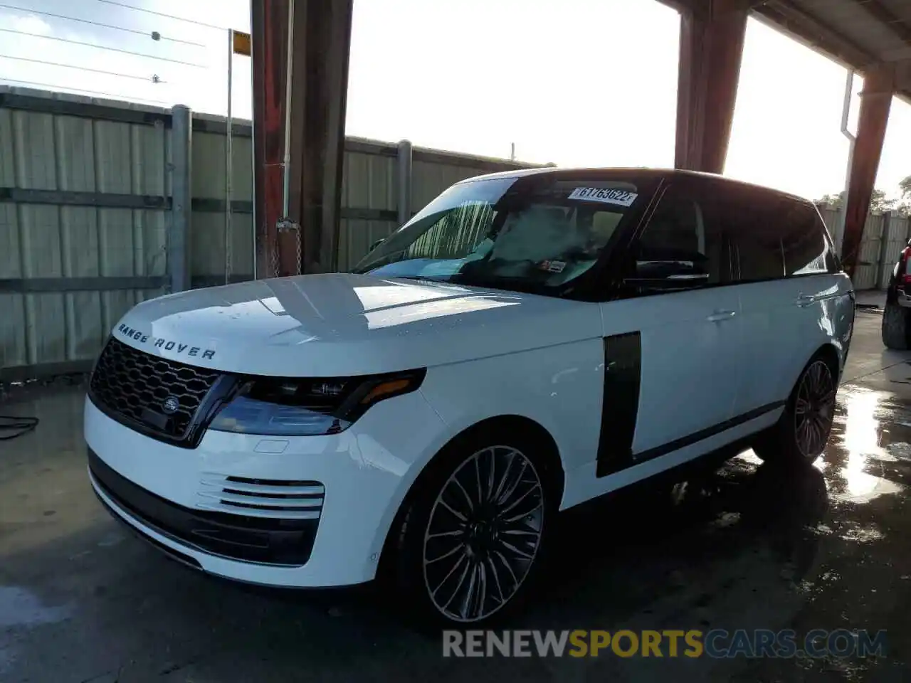 2 Фотография поврежденного автомобиля SALGS2SE3MA428554 LAND ROVER RANGEROVER 2021