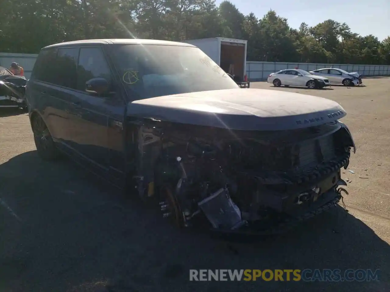 1 Photograph of a damaged car SALGS2SE4MA447498 LAND ROVER RANGEROVER 2021