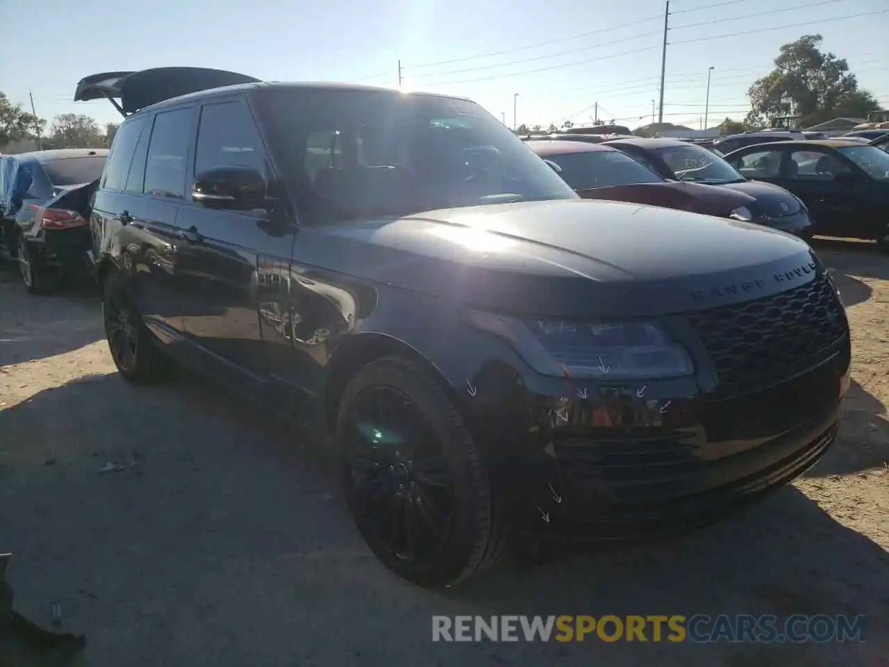 1 Photograph of a damaged car SALGS2SE5MA441208 LAND ROVER RANGEROVER 2021