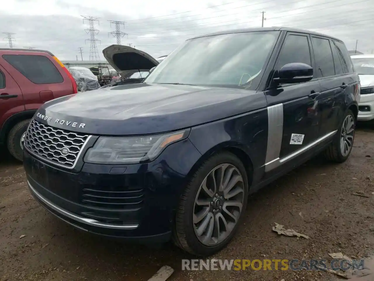 2 Photograph of a damaged car SALGS2SE6MA428189 LAND ROVER RANGEROVER 2021