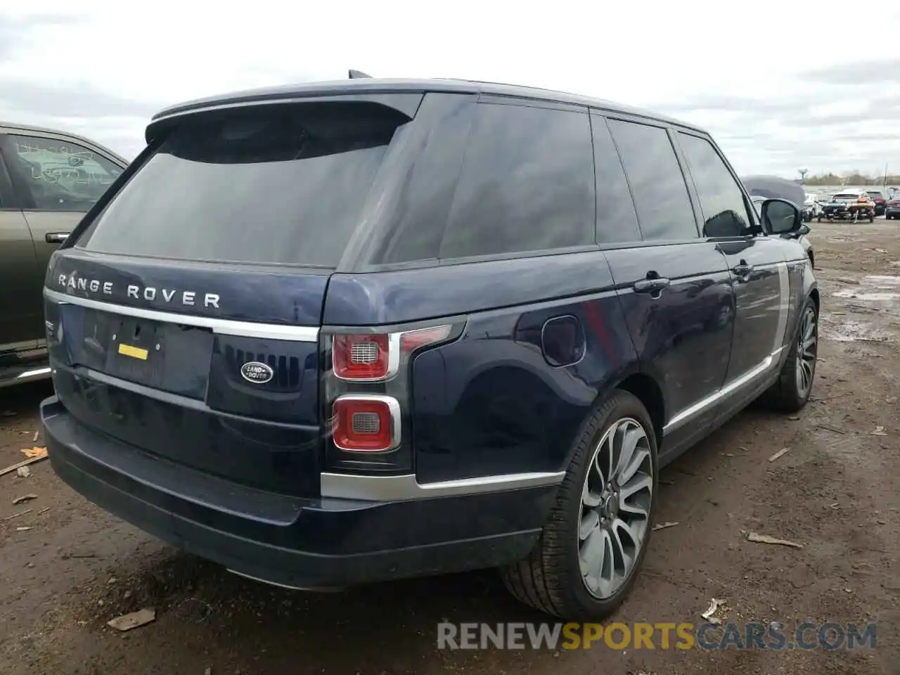 4 Фотография поврежденного автомобиля SALGS2SE6MA428189 LAND ROVER RANGEROVER 2021