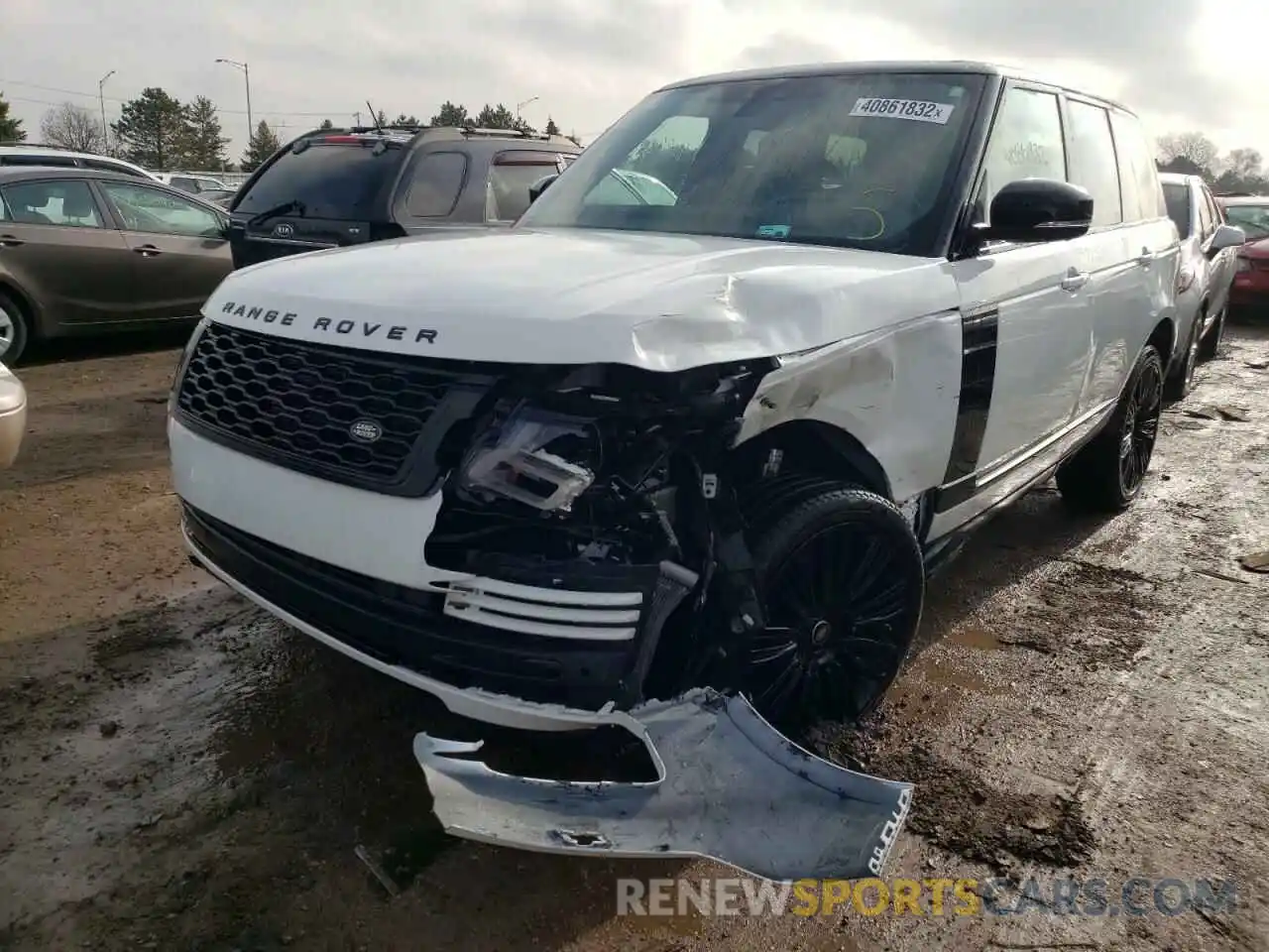 2 Фотография поврежденного автомобиля SALGS2SE8MA427321 LAND ROVER RANGEROVER 2021