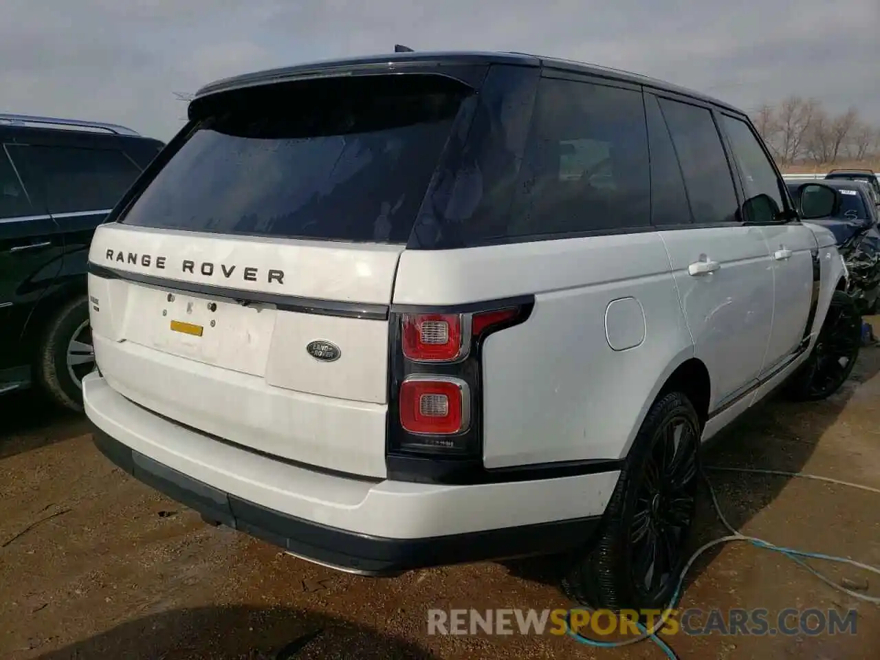 4 Фотография поврежденного автомобиля SALGS2SE8MA427321 LAND ROVER RANGEROVER 2021