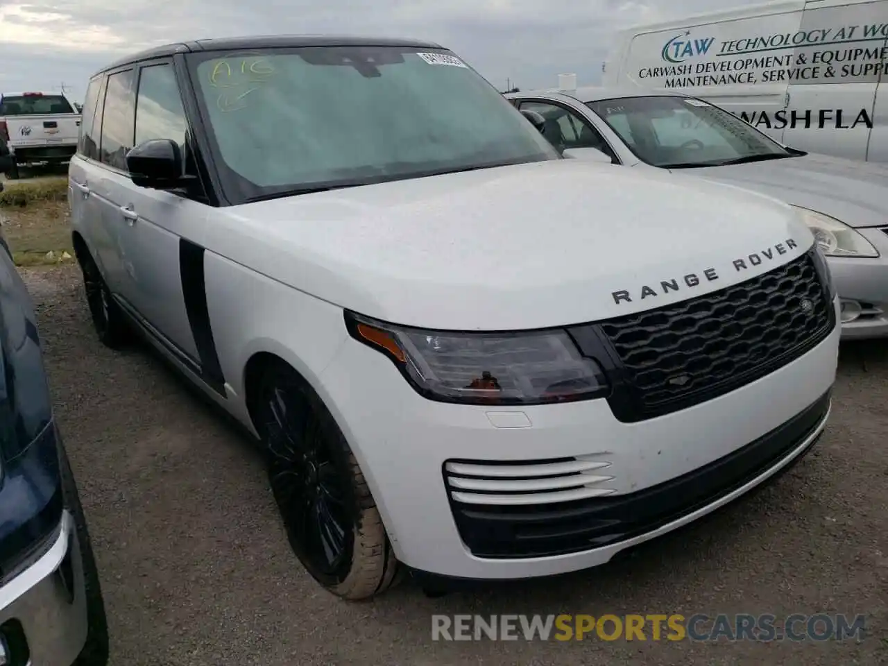 1 Фотография поврежденного автомобиля SALGS2SE9MA434035 LAND ROVER RANGEROVER 2021