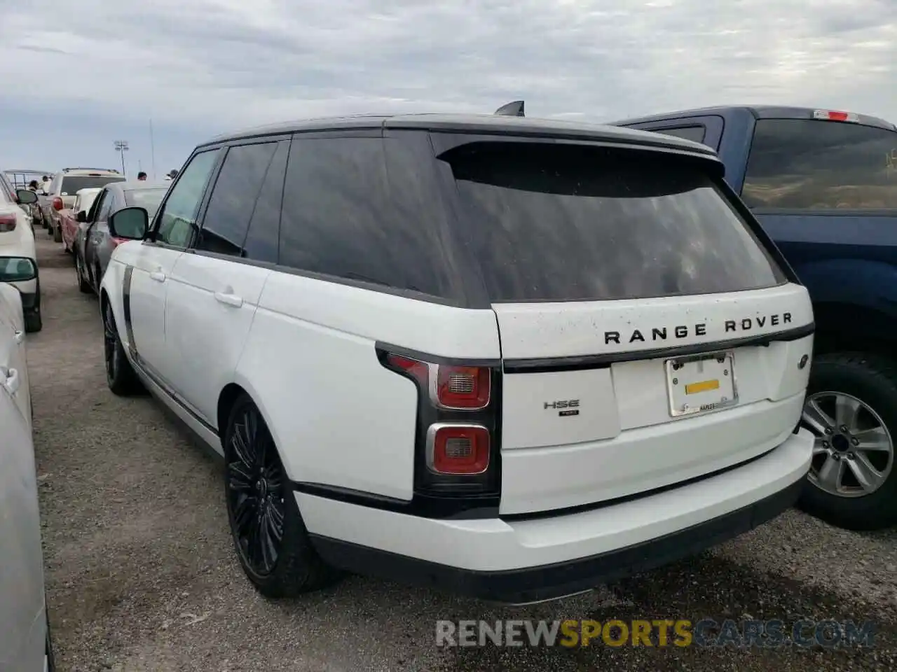 3 Фотография поврежденного автомобиля SALGS2SE9MA434035 LAND ROVER RANGEROVER 2021